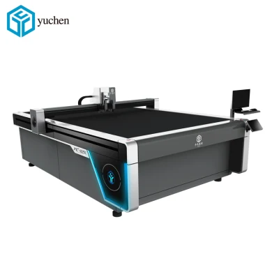 Equipamento CNC China Material flexível Couro PU doméstico, Máquina de corte de espuma XPE com alimentação automática