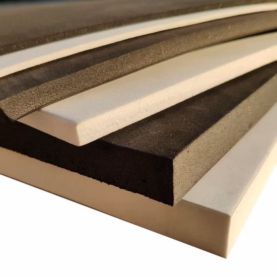 Folha de esponja de material de embalagem de espuma para caixa de ovos