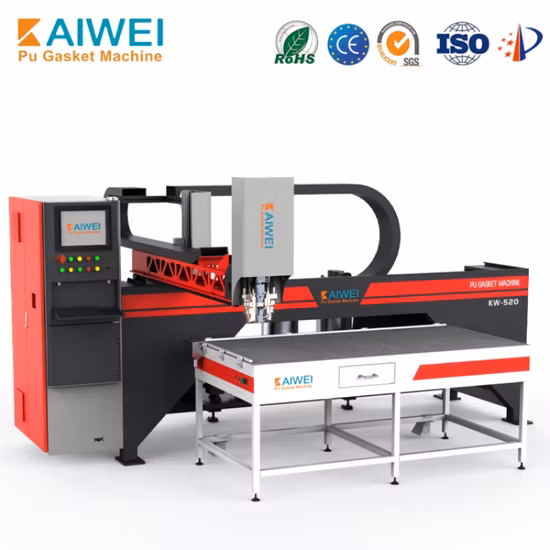 Máquina de espuma de PU para gabinete linear reto